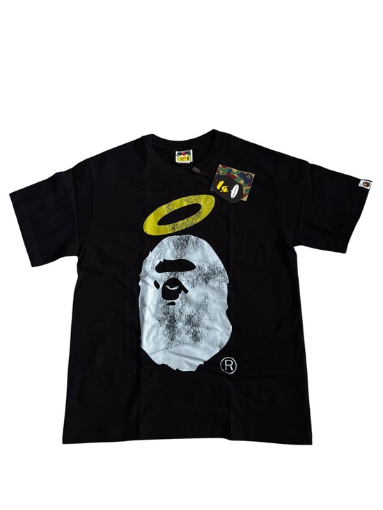 Other - BAPE Black Halo Ape Logo Graphic T-Shirt